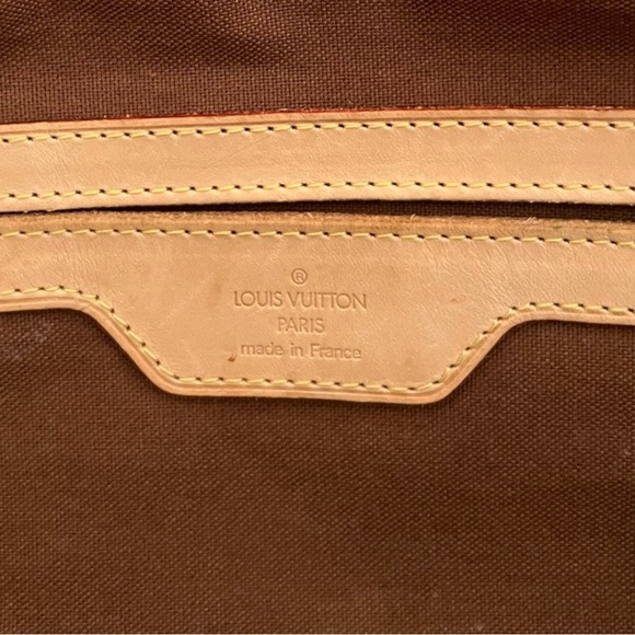 Authentic Louis Vuitton Monogram Carry All Travel Tote Bag - Excellent Condition - Picture 9 of 14